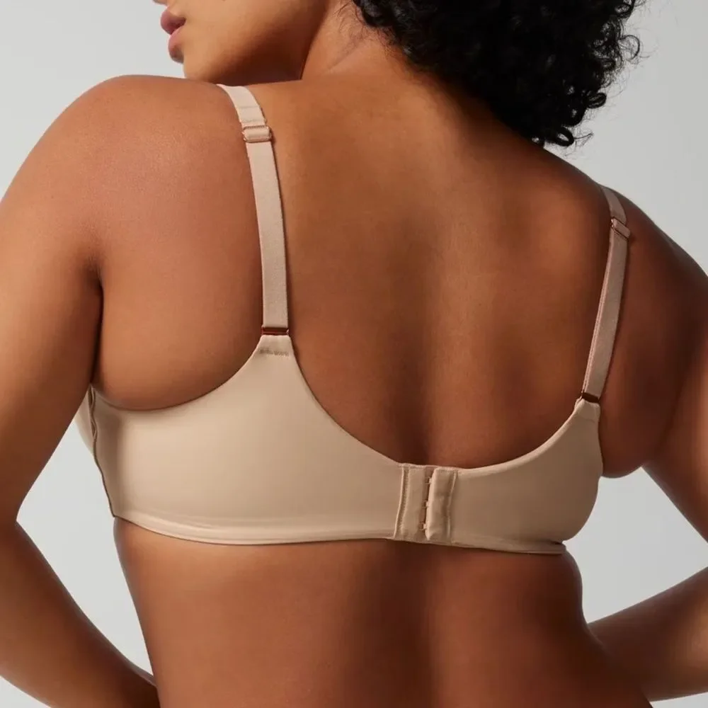 SOMA Bodify Perfect Coverage Bra Mesh Underwire Warm Amber Beige Tan 40C